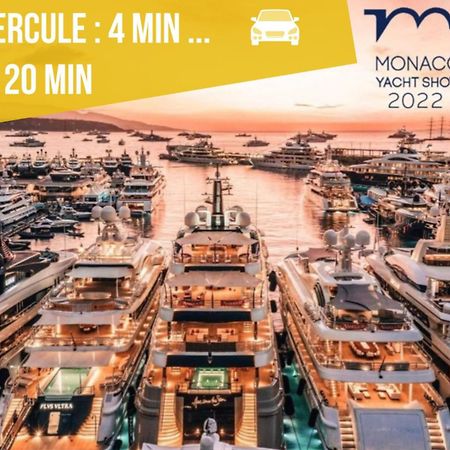 Appartements Neuf - Frontiere De Monaco - Clim - Wifi Кап д'Аил Екстериор снимка
